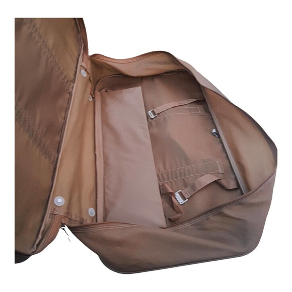 Vtg 70s Jordache Luggage Set Suitcase Carry-On Hanging Garment Bag STORE… - Picture 5 of 12